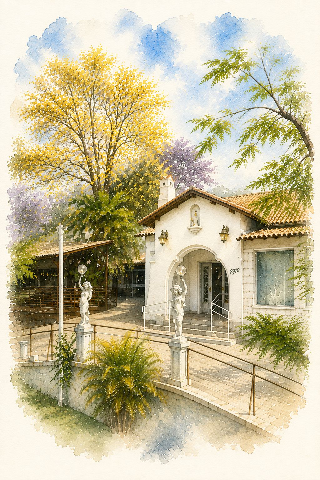 Ilustração da Villagio Pampulha